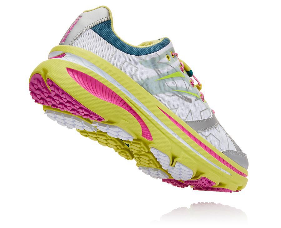 Zapatillas Running Hoka One One Mujer - Ov X Bondi B - Blancas - NKG764352